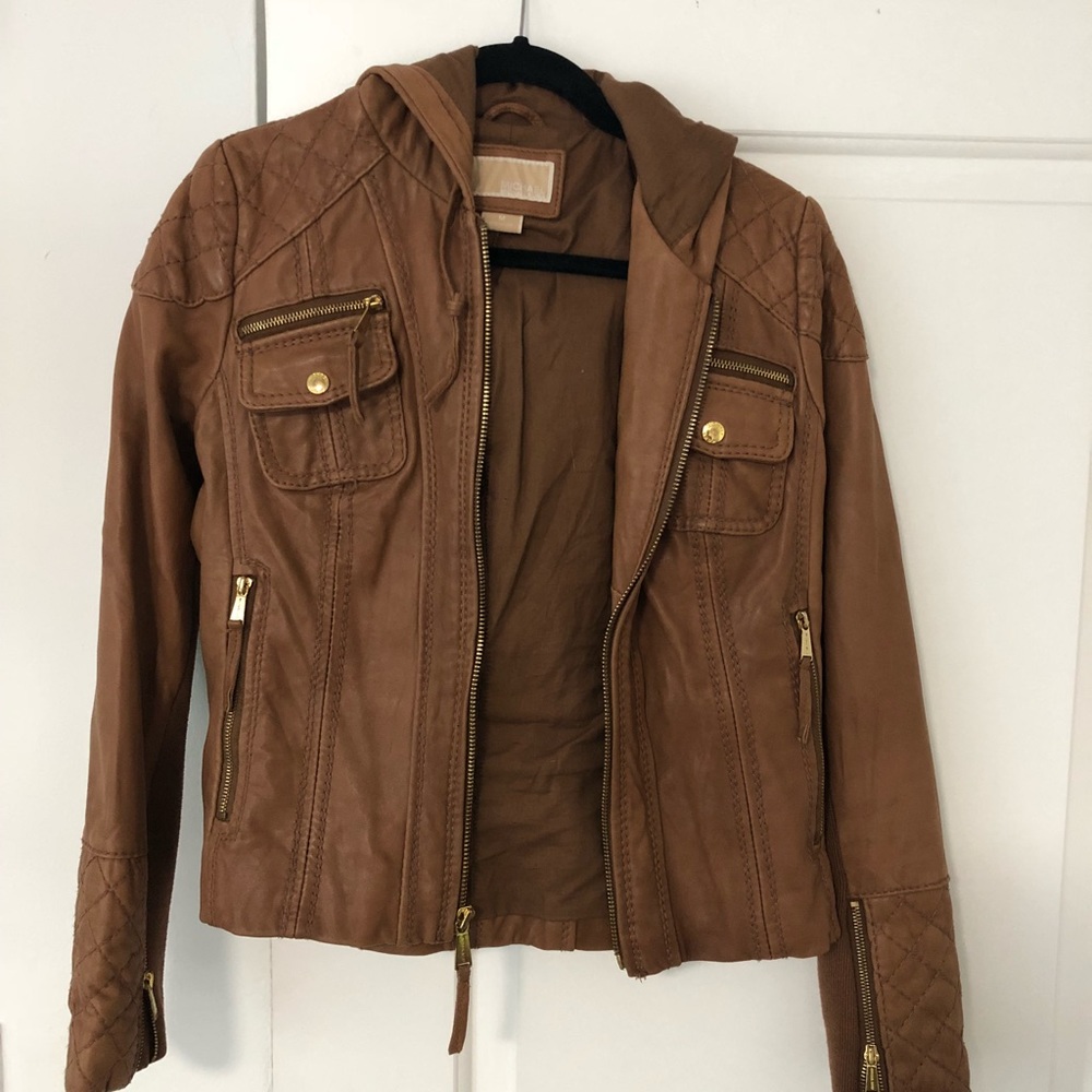 Michael Kors Leather Jacket